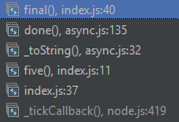 Real asynchronous functions have better stack traces