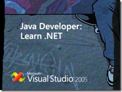 Java Developer: Learn .NET