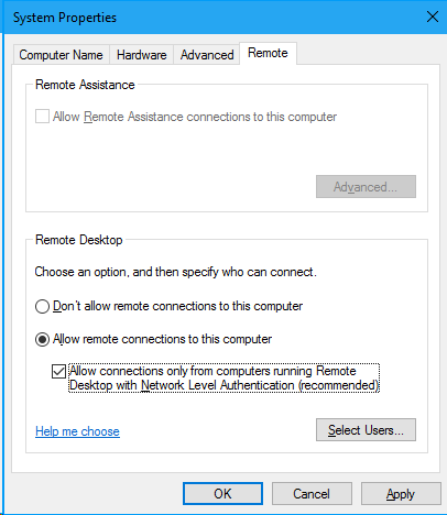 Reinstall windows remote desktop client