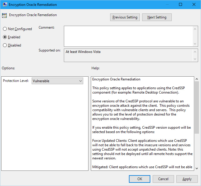 Dixin s Blog Remote desktop connection authentication error due  