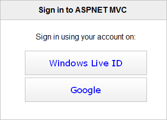 AppFabric Access Control Service: Select identity provider