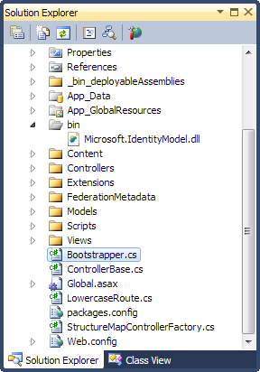AppFabric Access Control Service: Reference to Microsoft.IdentityModel assembly