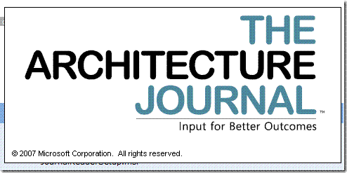 Architecture Journal Reader
