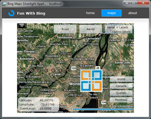 Bing Maps OOB