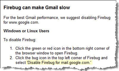 firebug_make_gmail_slow