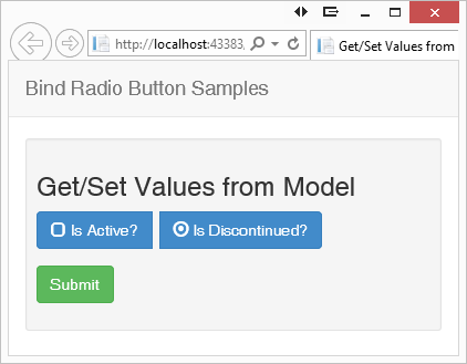 Paul Sheriff's Blog for the Real World - Bind Custom Radio Buttons to  True/False Property