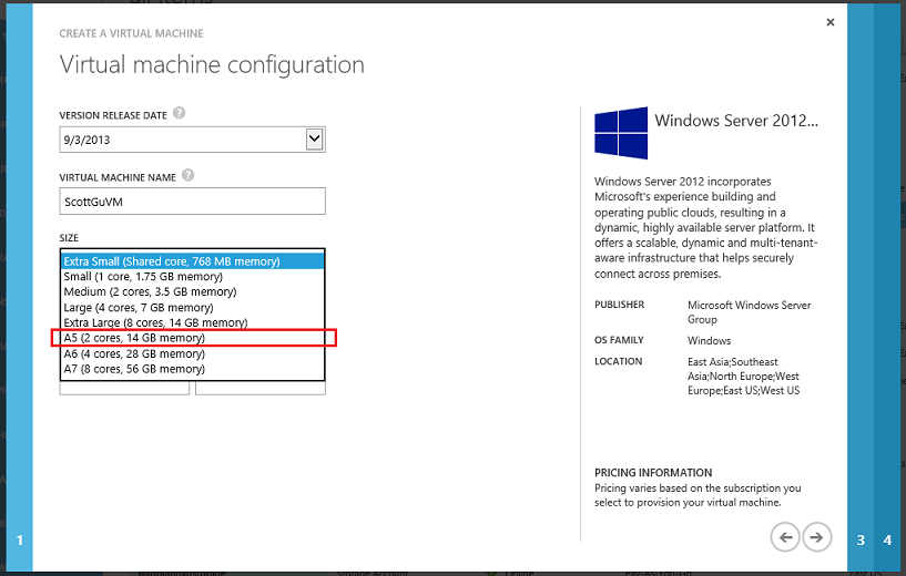 ScottGu's Blog Windows Azure New Virtual Machine, Active Directory