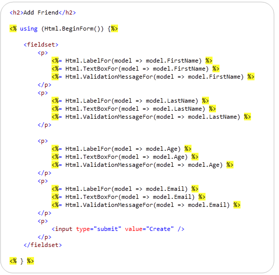 mvc data annotations validation example