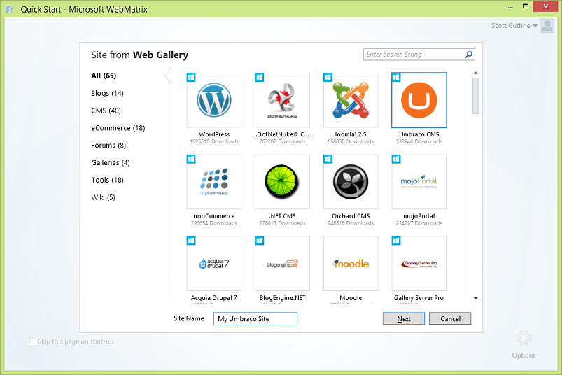 microsoft webmatrix git two factor