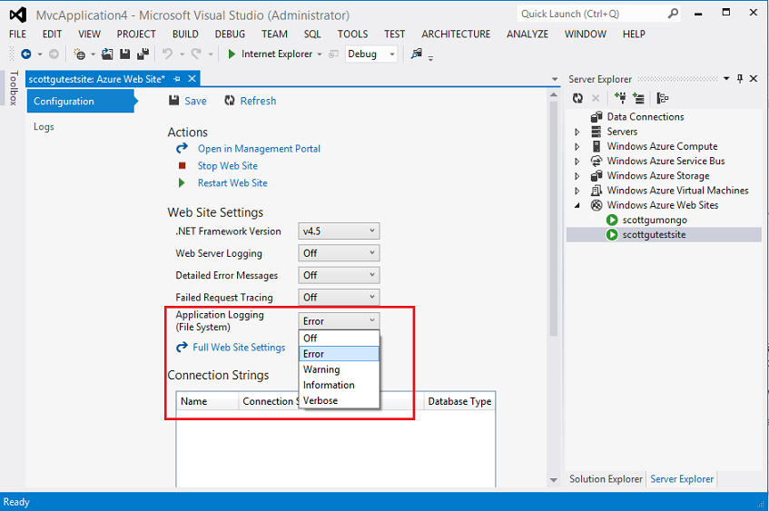 run azure storage emulator as admin