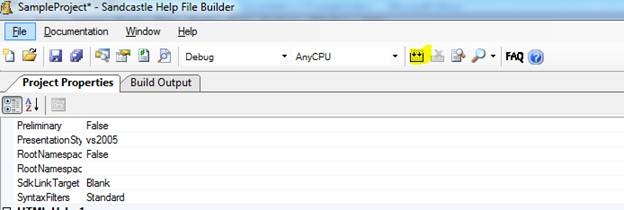 Sandcastle Help File Builder Download