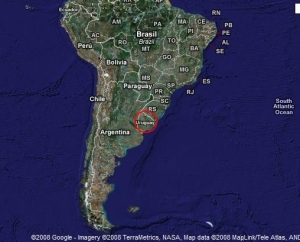 Uruguay's Geographic Location