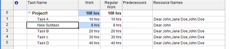 new interim task